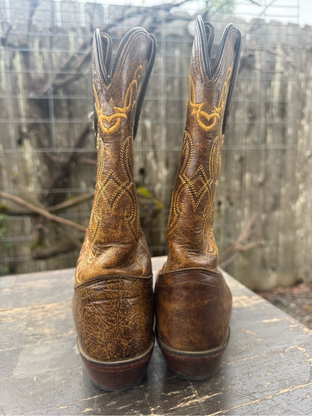 Vintage Tony Lama Cowboy Boots - Picture 2 of 6